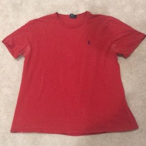 Short sleeve red Ralph Lauren tee